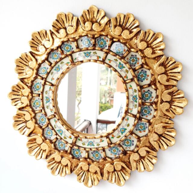 "Peruvian Mirrors ""Ivory Shell 40cm" - image 1
