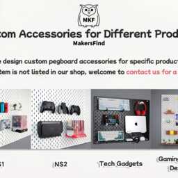 Clear Storage Drawer Box For Ikea Skadis Pegboard - Multi Color Cap Keyboard & Switch - thumbnail 4