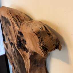 Wood Is Art - Begging Bunny Wall Hanging - thumbnail 2