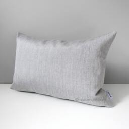 Silver Grey Sunbrella?? Outdoor Pillow Cover, Granite Gray Cushions For Garden Patio & Pool Seating - thumbnail 3