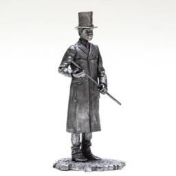 Tin 54mm Dr. Watson. Sherlock Holmes Stories. Sir Arthur Conan Doyle 132 Scale Metal Figurine - thumbnail 3