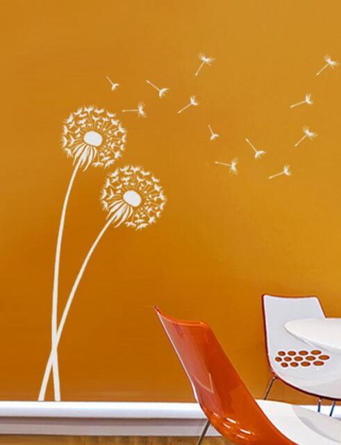 Dandelion Wall Stencil - Art Stencils Instead Of Decals Large For Painting Wood Painted Fence Reusable - image 1