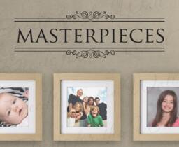 Masterpieces Wall Decal Frames Mural Family Graphic Vinyl Art Sticker Decoration Large Sign Decor G26 - thumbnail 1