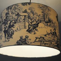 "Lampshade ""Toile De Jouy Festin" - thumbnail 2
