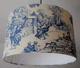 "Lampshade ""Toile De Jouy Festin" - thumbnail 1