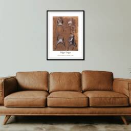 Edgar Degas Horse Racing Art Print Jockey Studies - thumbnail 3