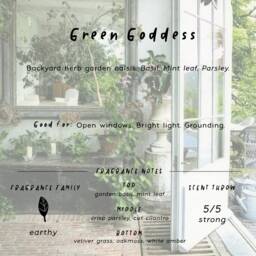 Green Goddess Candle - 8Oz Soy Little Rituals Co - thumbnail 3
