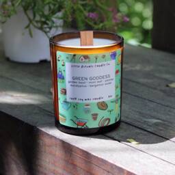 Green Goddess Candle - 8Oz Soy Little Rituals Co - thumbnail 1