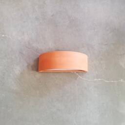 Handmade Terracotta Wall Sconce Arch Shape Ceramic Light Fixture - thumbnail 3