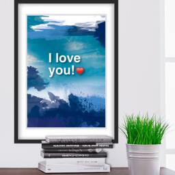 Romantic Love Wall Art Poster, Valentine Meaningful Gift For Him Or Her - thumbnail 2
