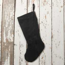 Repurposed & Upcycled Canvas Pants Christmas Stocking - Hunter, Farmer Contractor Or Outdoor Lover - thumbnail 2