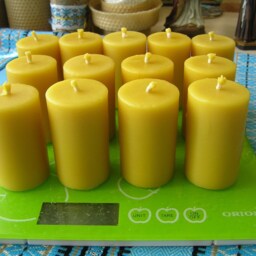 Votive Candles, Beeswax Votives, Candlemas Prayer Catholic Pure Candles - thumbnail 3
