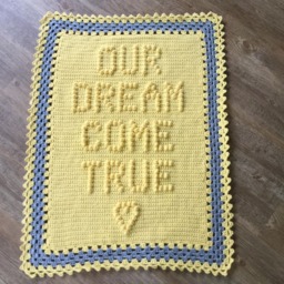 Our Dream Come True Crochet Baby Blanket Pattern - thumbnail 2