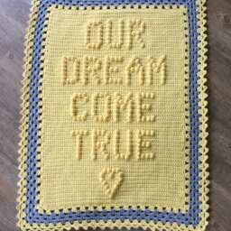Our Dream Come True Crochet Baby Blanket Pattern - thumbnail 3
