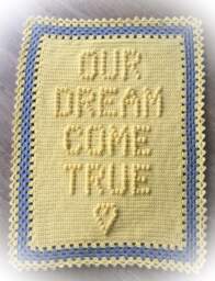 Our Dream Come True Crochet Baby Blanket Pattern - thumbnail 1