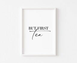 Kitchen Print - Prints Food Tea Wall Art Funny Decor Home - thumbnail 1