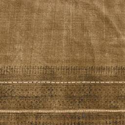 Brown Cotton Kilim Square Woven Rug Hand Embroidery Work Living Room Patio 3x3 9x9 4x6 6x9 Ft - thumbnail 3