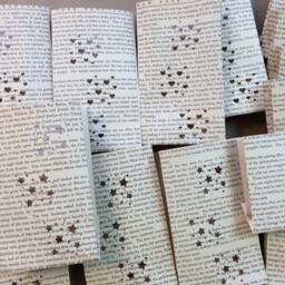 5 Book Luminaries, Vintage, Pages, Paper Lanterns, Decorations, Themed, Club, Luminary Bags, Lanterns - thumbnail 3
