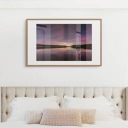 Big Bear Lake Sunset Photo Print, California Wall Art - thumbnail 3