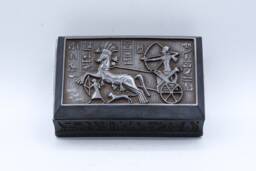 Egyptian Box Decorative Pharaoh Art Stone Made in Egypt