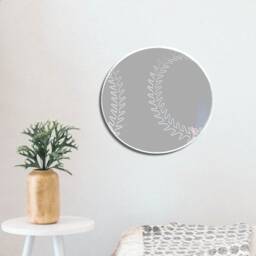 Baseball Acrylic Mirror Wall Art - Many Size/Colour Options & Personalised Engraving - Bespoke Items Made - thumbnail 3