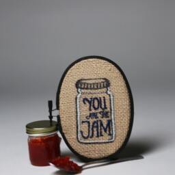 You Are The Jam Handmade Embroidery Wall Art Decor - thumbnail 3