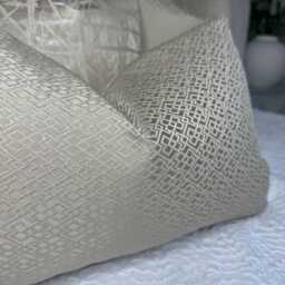 "Sandstone Cushion Cover, Geometric Pillow Sandstone Bed Cushion Luxury Throw Cover 12"" X 20" - thumbnail 4
