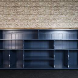 Tall Wooden Hallway Bench With Shoe & Boot Storage - thumbnail 2