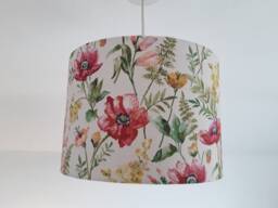 Floral Poppy Lampshade - Meadow Drum Lamp Shade