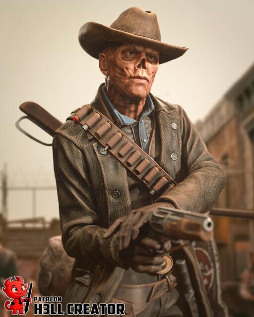 Foul Ranger 179mm Unpainted 1/10Th Statue - image 1