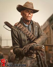 Foul Ranger 179mm Unpainted 1/10Th Statue - thumbnail 1
