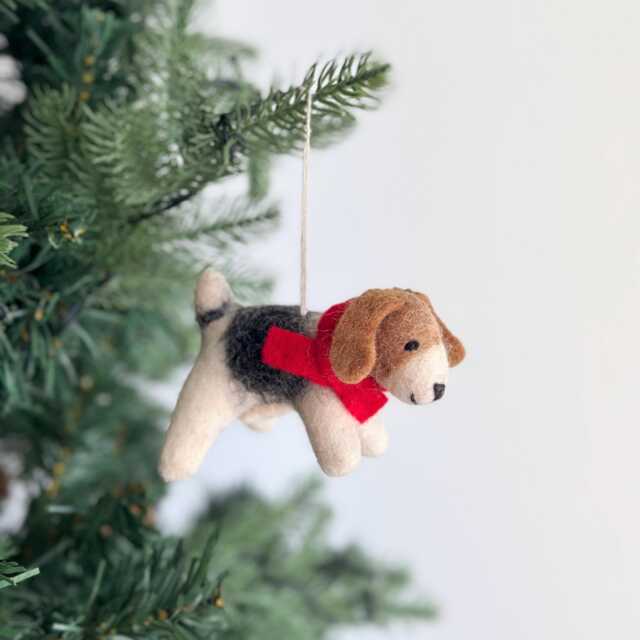 Jack Russell Terrier Ornament, Christmas Decoration, Tree Hanging Decoration - image 1