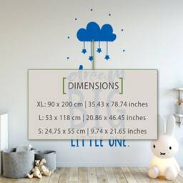 Dream Big Nursery Wall Decal, Baby Room Decor - thumbnail 2