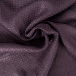 Plum Waffle Linen Bath Towel, European Handmade - thumbnail 4