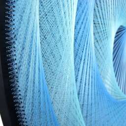 string Art - Unity Of Two Bedroom Wall D??cor Sacred Geometry Spiritual 3D Housewarming Gift Zen Fibre - thumbnail 2