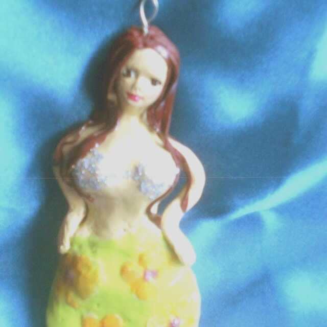 Mermaid Sculpture Ooak - image 1