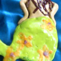 Mermaid Sculpture Ooak - thumbnail 2