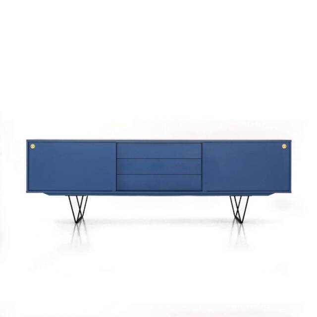 Vinyl Record Storage - Cabinet Player Stand Medium Sideboard Solid Wood Table Livlo N-S02 - image 1
