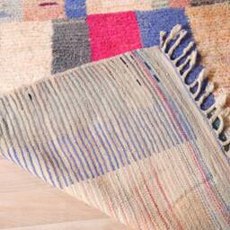 Vintage Boujaad Rug, Authentic Moroccan Rug 7x10 Ft - thumbnail 4