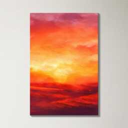 Moroccan Desert Sunset Camel 3 Panel Split Canvas Wall Art Sahara Landscape Oil Painting Framed Home Boho Decor Gift - thumbnail 4