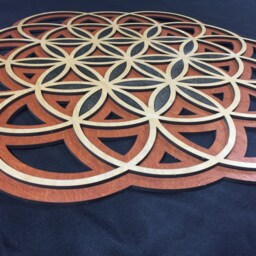 Flower Of Life, Seed Wall Art, Laser Cut, Sacred Geometry - thumbnail 2