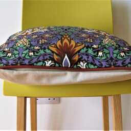 Liberty London Snakeshead Pillow Cover 80S Vintage Morris Print - thumbnail 2