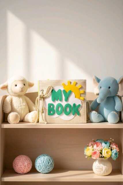 Felt Quiet Book Sensory Montessori Toy For Toddlers - image 1