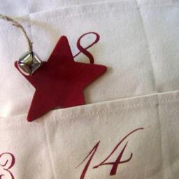 Advent Calendar Christmas Pillow - thumbnail 2