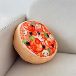 Giant Pizza Pillow Realistic Food Cushion, Lover Gift - thumbnail 2