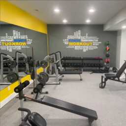 Home Gym Wall Decal Workout Collage Inspirational Motivational Space Vinyl Fitness Health And - thumbnail 2