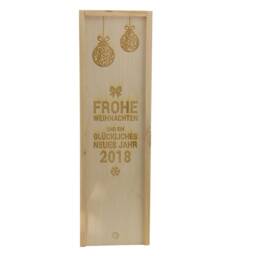 Wine Box Merry Christmas & New Year - Engraving - thumbnail 3