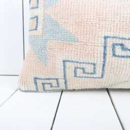 Kilim Lumbar Pillow Cover - 12x24 Inch Turkish Home Decor - thumbnail 2