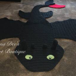 Friendly Dragon Blanket Pattern - thumbnail 2