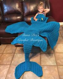 Friendly Dragon Blanket Pattern - thumbnail 1